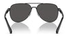 Coach CD467 HC7143 Sunglasses | Size 61 / Satin Black №900387 / Dark Grey Solid (3N 9.9%)
