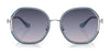 Coach CD452 HC7144BD Sunglasses | Size 59 / Light Gold/Pink / Purple Gradient (2N 39.7%) №9413U6