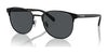 Coach CH578 HC7148 Sunglasses | Size 54 / Shiny Black / Grey Solid (3N 9.3%) №939387