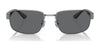 Coach CH579 HC7149 Sunglasses | Size 59 / Shiny Light Gold / Grey Solid (3N 11%) №900587