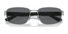 Coach CH579 HC7149 Sunglasses | Size 59 / Shiny Light Gold / Grey Solid (3N 11%) №900587