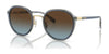 Coach CL924 HC7154 Sunglasses | Size 52 / Transparent Blue / Brown Blue Gradient (3N 16.8%) №943513