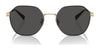 Coach CL915 HC7155 Sunglasses | Size 54 / Antique Gold / Wine (3N 12.7%) №933375