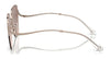 Coach CL904 HC7156D Sunglasses | Size 60 / Shiny Light Gold / Peach Blush Gradient (1N 62.6%) №90052D