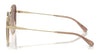 Coach CL906 HC7158D Sunglasses | Size 58 / Shiny Light Gold / Brown Pink Gradient (2N 32.7%) №942913