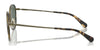 Coach CR631 HC7163 Sunglasses | Size 52 / Antique Gold/Tokyo Tortoise / Green Solid (3N 14.0%) №933371