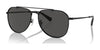 Coach CR626 HC7164 Sunglasses | Size 59 / Satin Black / Grey Solid (3N 10%) №934487