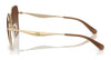 Coach CW189 HC7168 Sunglasses | Size 58 / Shiny Light Gold / Blue Saddle Gradient (2N 38.19%) №90050Q