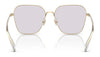 Coach CW189 HC7168 Sunglasses | Size 58 / Shiny Light Gold / Blue Saddle Gradient (2N 38.19%) №90050Q
