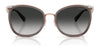Coach CW185 HC7170 Sunglasses | Size 56 / Light Gold/Brown / Brown Gradient (3N 14.2%) №945374
