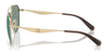 Coach CW404 HC7172 Sunglasses | Size 59 / Antique Gold / Brown Solid (3N 14.5%) №933373