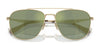 Coach CW404 HC7172 Sunglasses | Size 59 / Antique Gold / Brown Solid (3N 14.5%) №933373
