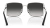 Coach CW429 HC7174D Sunglasses | Size 59 / Shiny Rose Gold / Sunset Peach Gradient (2N 40%) №933178
