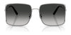 Coach CW429 HC7174D Sunglasses | Size 59 / Shiny Rose Gold / Sunset Peach Gradient (2N 40%) №933178