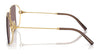 Coach CW429 HC7174D Sunglasses | Size 59 / Shiny Rose Gold / Sunset Peach Gradient (2N 40%) №933178