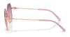 Coach CAD79 HC7175 Sunglasses | Size 56 / Shiny Light Gold / Brown Gradient (3N 14.2%) №900574