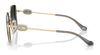 Coach CAD72 HC7177B Sunglasses | Size 51 / Shiny Light Gold/Smoke / Grey Gradient (3N 13.2%) №90053C