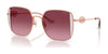 Coach CAD72 HC7177B Sunglasses | Size 51 / Shiny Rose Gold/Rose / Berry Gradient (3N 16%) №93318H