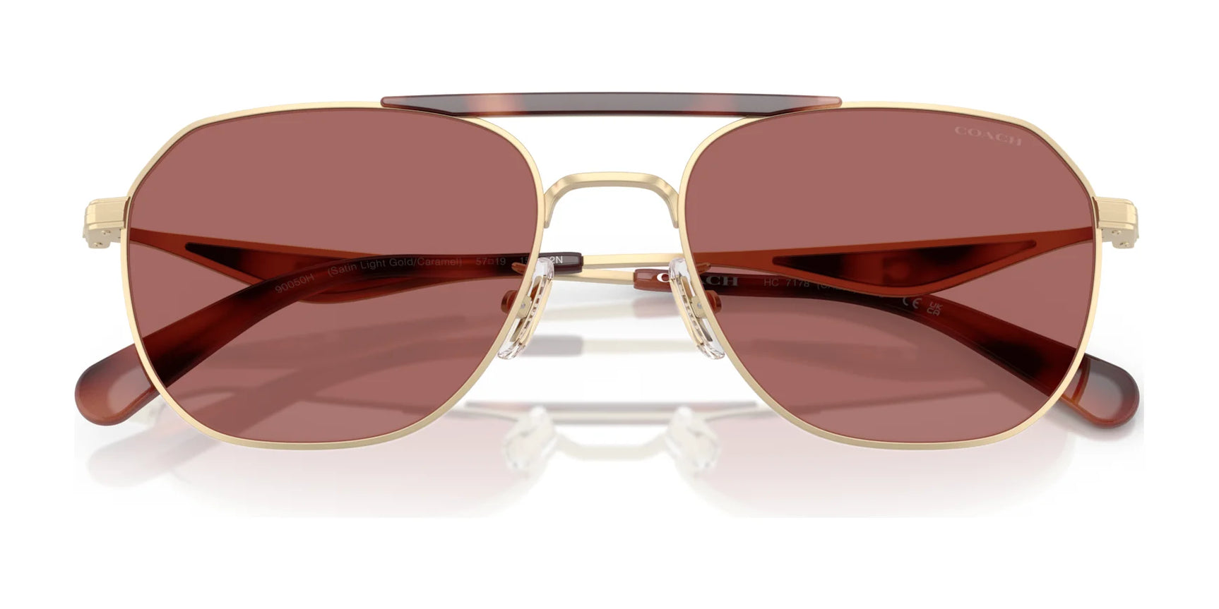 Coach CAE80 HC7178 Sunglasses | Size 57 Coach CAE80 HC7178 Sunglasses | Size 57