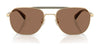 Coach CAE80 HC7178 Sunglasses | Size 57 / Satin Black/Black / Grey Solid (3N 10%) №939387