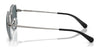 Coach CAE81 HC7179 Sunglasses | Size 52 / Shiny Gunmetal / Grey Solid (0N 87.1%) №900455