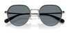 Coach CAE81 HC7179 Sunglasses | Size 52 / Shiny Gunmetal / Grey Solid (0N 87.1%) №900455
