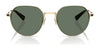 Coach CAE81 HC7179 Sunglasses | Size 52 / Shiny Gunmetal / Grey Solid (0N 87.1%) №900455