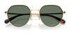 Coach CAE81 HC7179 Sunglasses | Size 52 / Shiny Gunmetal / Grey Solid (0N 87.1%) №900455