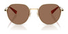 Coach CAE81 HC7179 Sunglasses | Size 52 / Shiny Gunmetal / Grey Solid (0N 87.1%) №900455