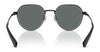 Coach CAE81 HC7179 Sunglasses | Size 52 / Shiny Gunmetal / Grey Solid (0N 87.1%) №900455