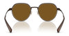 Coach CAE81 HC7179 Sunglasses | Size 52 / Shiny Gunmetal / Grey Solid (0N 87.1%) №900455
