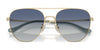 Coach CBZ89 HC7182 Sunglasses | Size 56 / Shiny Black / Grey Gradient (3N 14.8%) №93443C