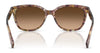 Coach L109 HC8132 Sunglasses | Size 57 / Dark Tortoise / Dark Brown Gradient (3N 14.2%) №529113