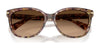Coach L109 HC8132 Sunglasses | Size 57 / Dark Tortoise / Dark Brown Gradient (3N 14.2%) №529113
