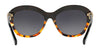 Coach L1600 HC8184 Sunglasses | Size 57 / Black Tortoise Gradient/Black №5404T3 / Grey Gradient Polar (3P 13%)