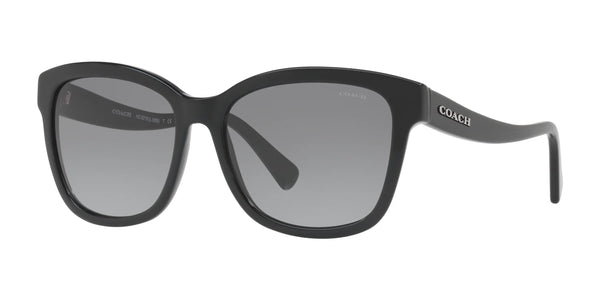 Coach L1656 HC8219 Sunglasses | Size 56 / Black / Grey Gradient (2N 30.0%) №500211