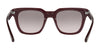 Coach L1028 HC8240 Sunglasses | Size 52 / Burgundy №55203B / Grey Pink Gradient (2N 36.7%)