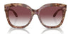 Coach L1083 HC8264 Sunglasses | Size 56 / Petal Tortoise / Purple Clear Gradient (2N 29.6%) №57398H