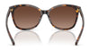 Coach L1101 HC8271U Sunglasses | Size 57 / Amethyst Pearl Tortoise / Smoke Purple Gradient (2N 21%) №584346