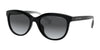 Coach L1137 HC8285U Sunglasses | Size 56 / Black / Light Grey Gradient Dark Grey (Polarized) (3P 12%) №5002T3