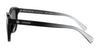 Coach L1137 HC8285U Sunglasses | Size 56 / Black / Light Grey Gradient Dark Grey (Polarized) (3P 12%) №5002T3