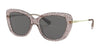 Coach L1136 HC8291 Sunglasses | Size 54 / Grey Glitter Signature C №558887 / Grey (3N 10%)