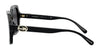 Coach L1147 HC8295 Sunglasses | Size 56 / Black / Dark Grey Gradient (3N 13.2%) №50028G