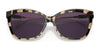 Coach L1160 HC8305F Sunglasses | Size 57 / Nude Tortoise №56311A / Purple (3N 14.3%)