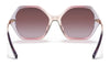 Coach C3445 HC8315 Sunglasses | Size 57 / Gradient Transparent Violet / Purple Gradient (2N 23.0%) №56418H