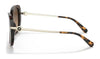 Coach C6180 HC8320 Sunglasses | Size 55 / Dark Tortoise / Dark Brown Gradient (3N 14.2%) №512074