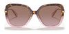 Coach C6180 HC8320 Sunglasses | Size 55 / Dark Tortoise / Dark Brown Gradient (3N 14.2%) №512074
