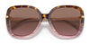 Coach C6180 HC8320 Sunglasses | Size 55 / Dark Tortoise / Dark Brown Gradient (3N 14.2%) №512074