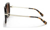 Coach C6141 HC8320F Sunglasses | Size 55 / Dark Tortoise №5120T5 / Dark Brown Gradient (Polarized) (3P 11.3%)