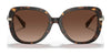 Coach C6141 HC8320F Sunglasses | Size 55 / Dark Tortoise №5120T5 / Dark Brown Gradient (Polarized) (3P 11.3%)